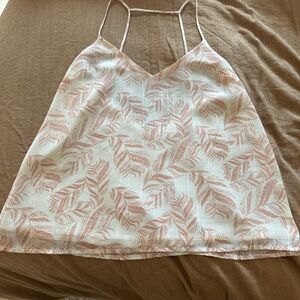 Lush Cream Textured Cami Top